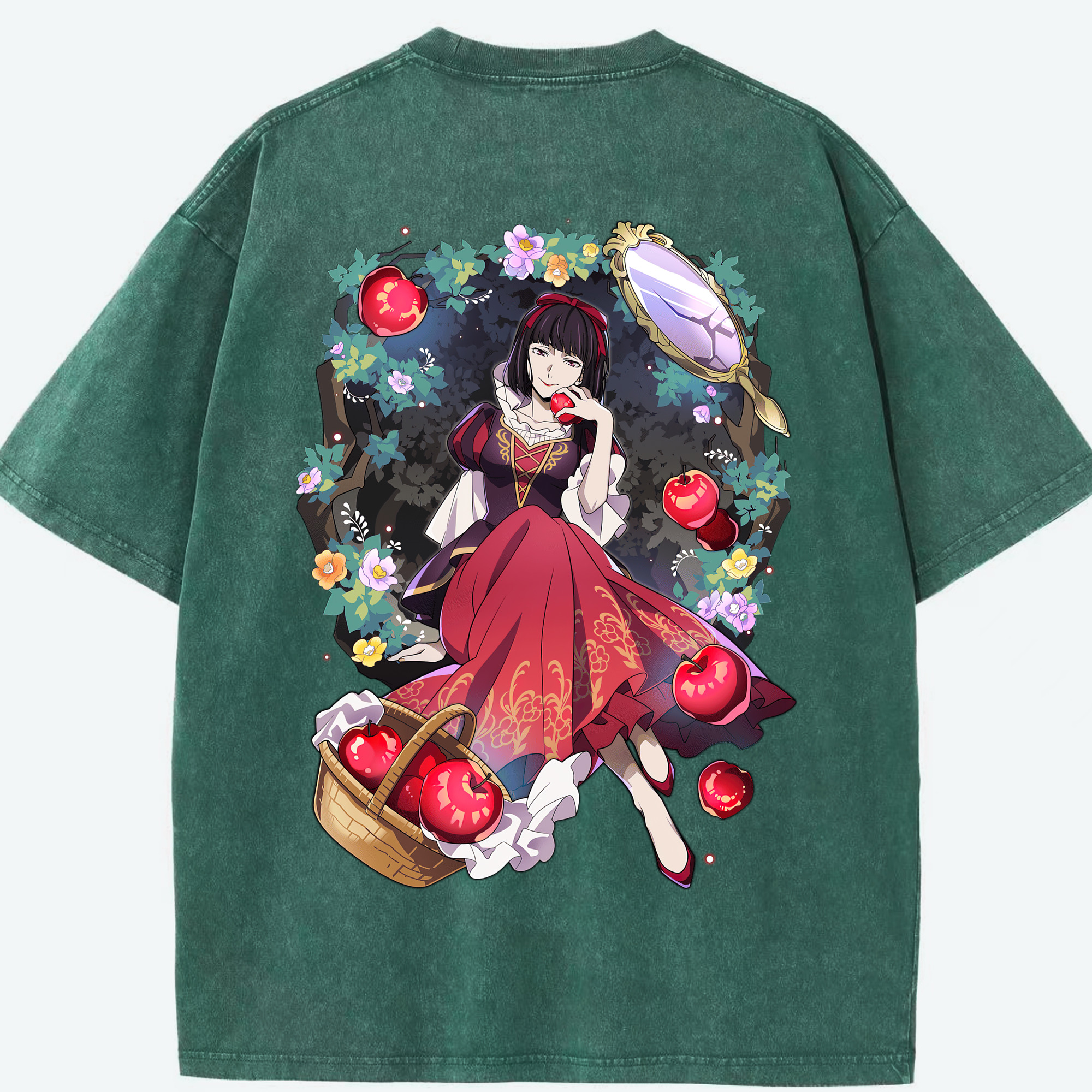 （画像用） 文豪ストレイドッグス Bungo Stray Dogs 綿100% ヴィンテージ風 半袖Tシャツ（背面プリント）